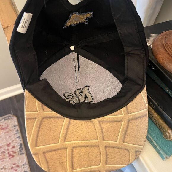 Nutter Butter Hat Cap adjustable Strap Black Brown Embroidered. Retro. Cookies. - Picture 3 of 4